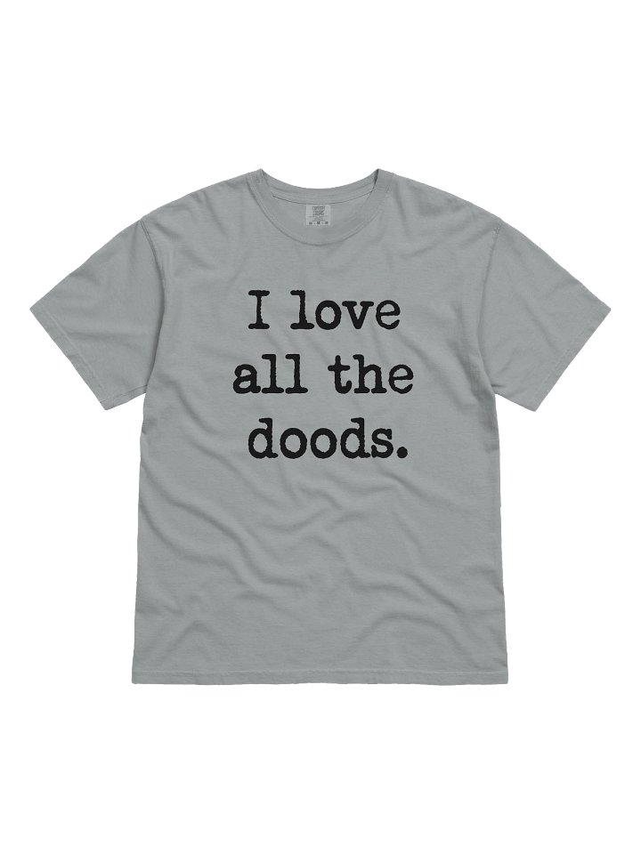 I Love Doods Comfort Colors Garment-Dyed Heavyweight T-Shirt product image (2)