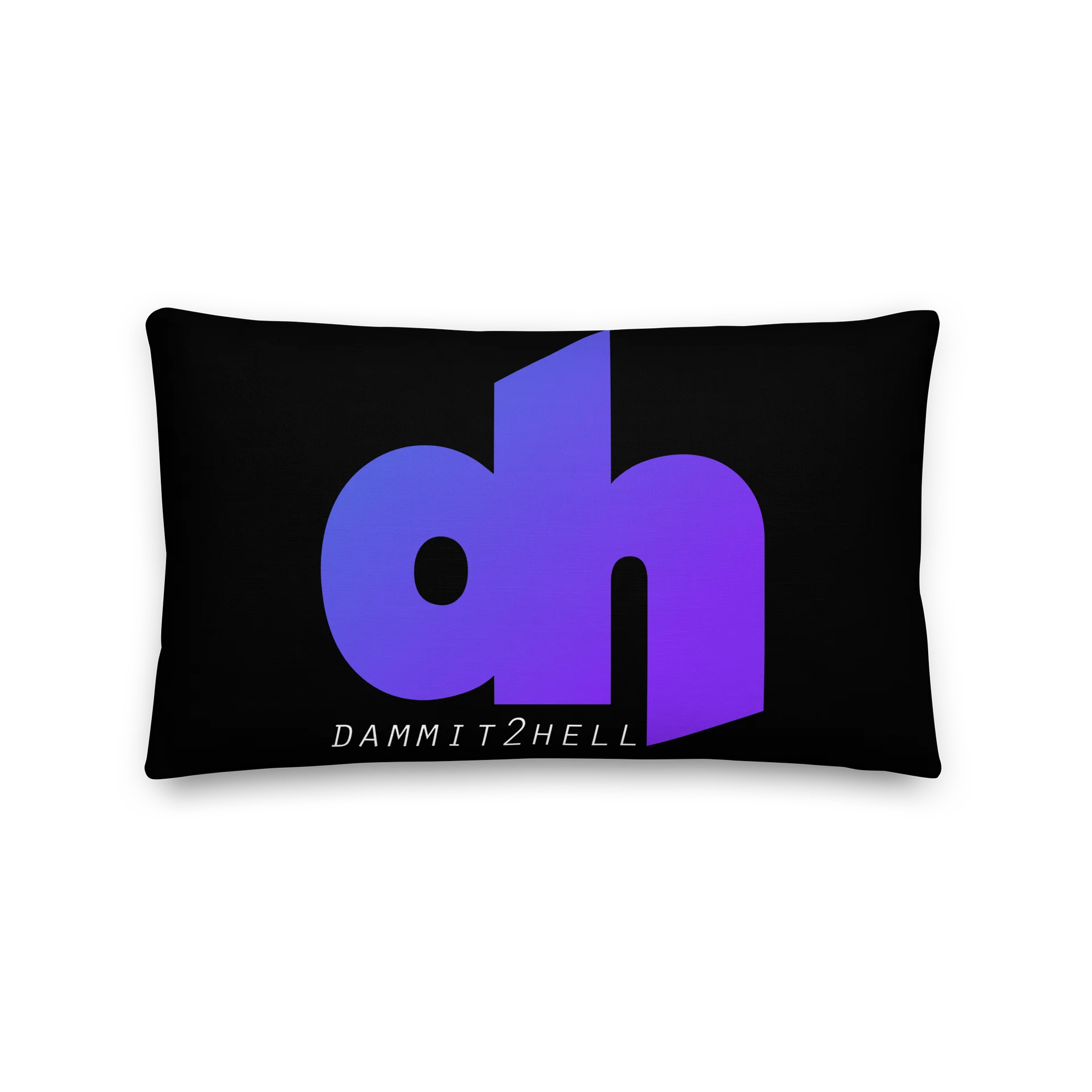 d2h Logo Pillow (Black) (3 sizes) product image (2)