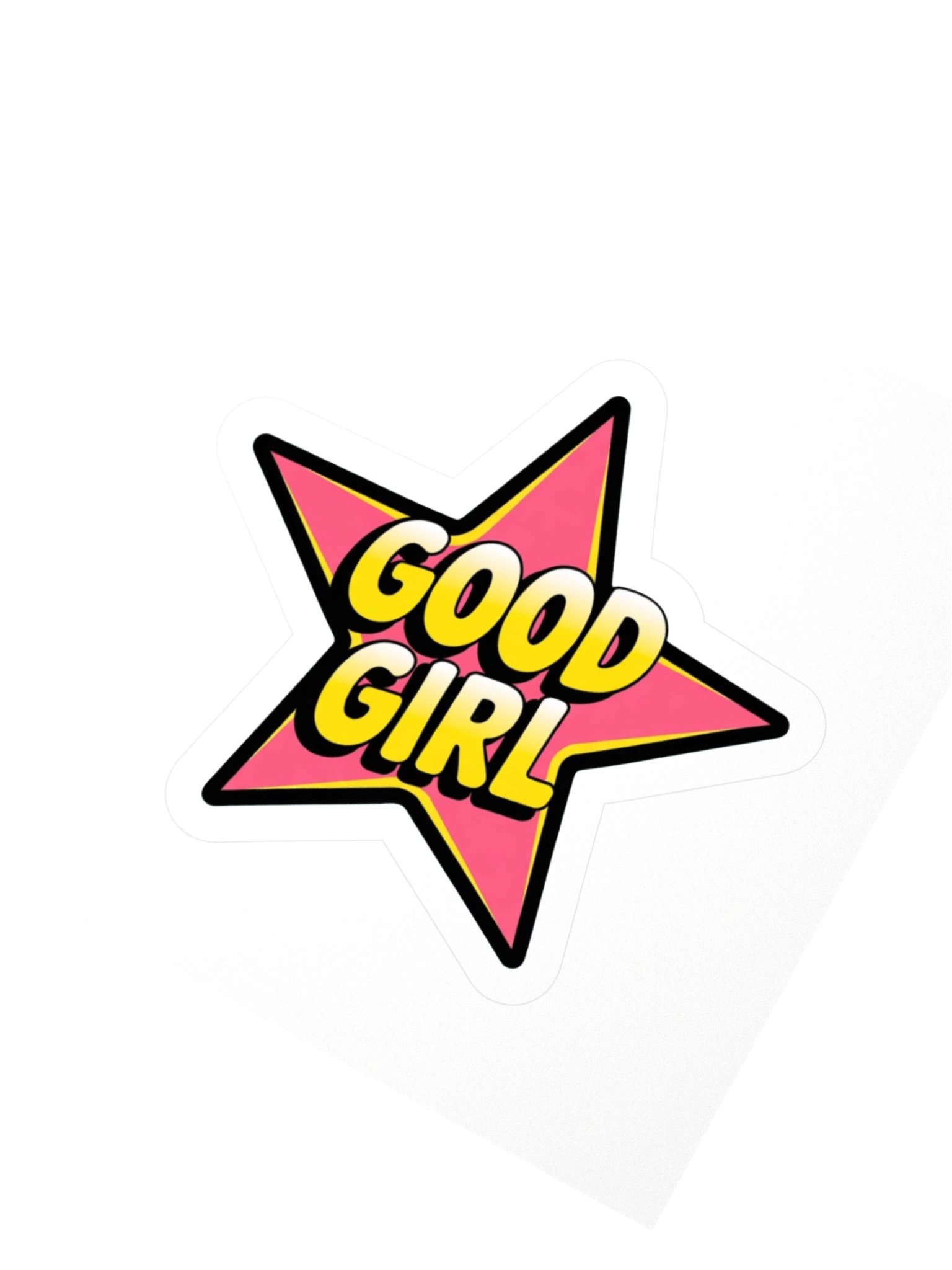 Good Girl Kiss Cut Stickers product image (2)