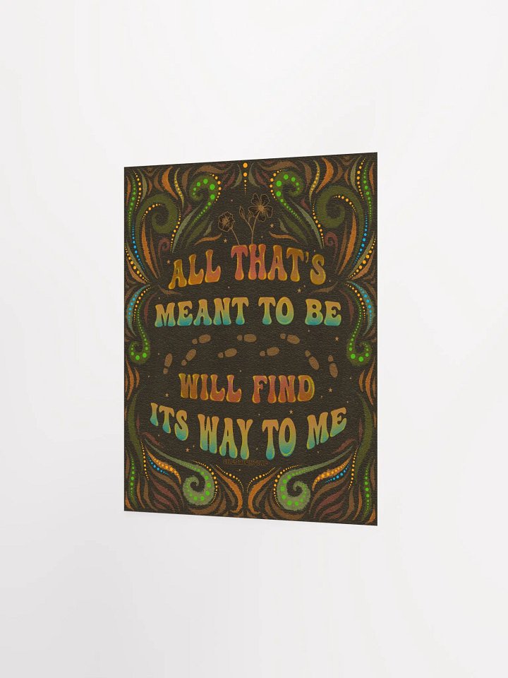Matte Poster - All That's Meant To Be product image (1)