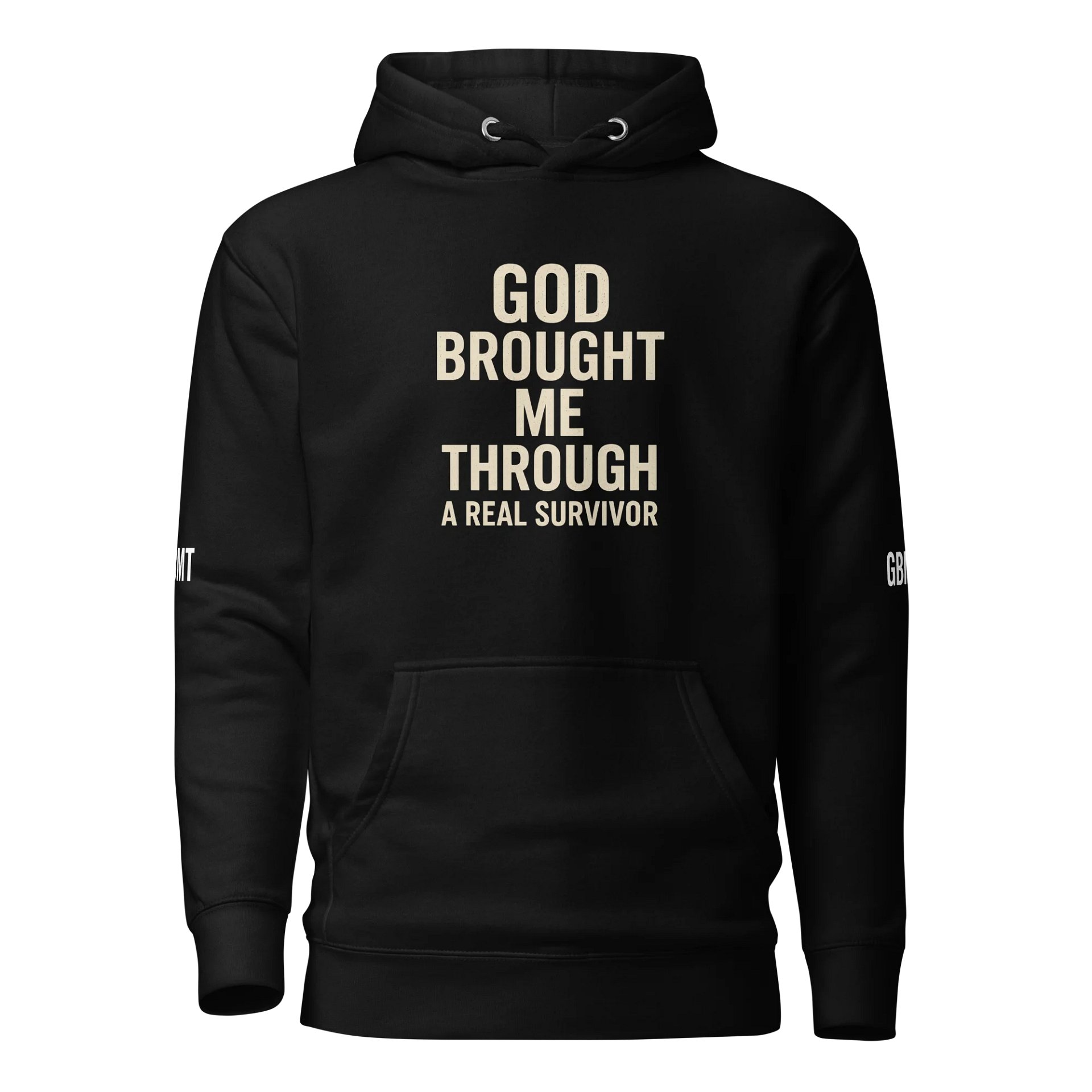 God Brought Me Through -A Real Survival Hoodie product image (1)