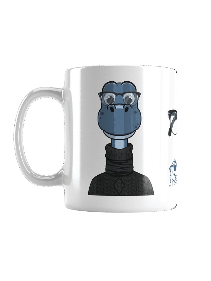 Study Buddy Dino Mug, White product image (1)