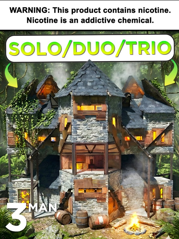 APPLE MINT | 3 Man | Ultimate Solo/Duo/Trio Base Design in Rust PRIVATE product image (2)