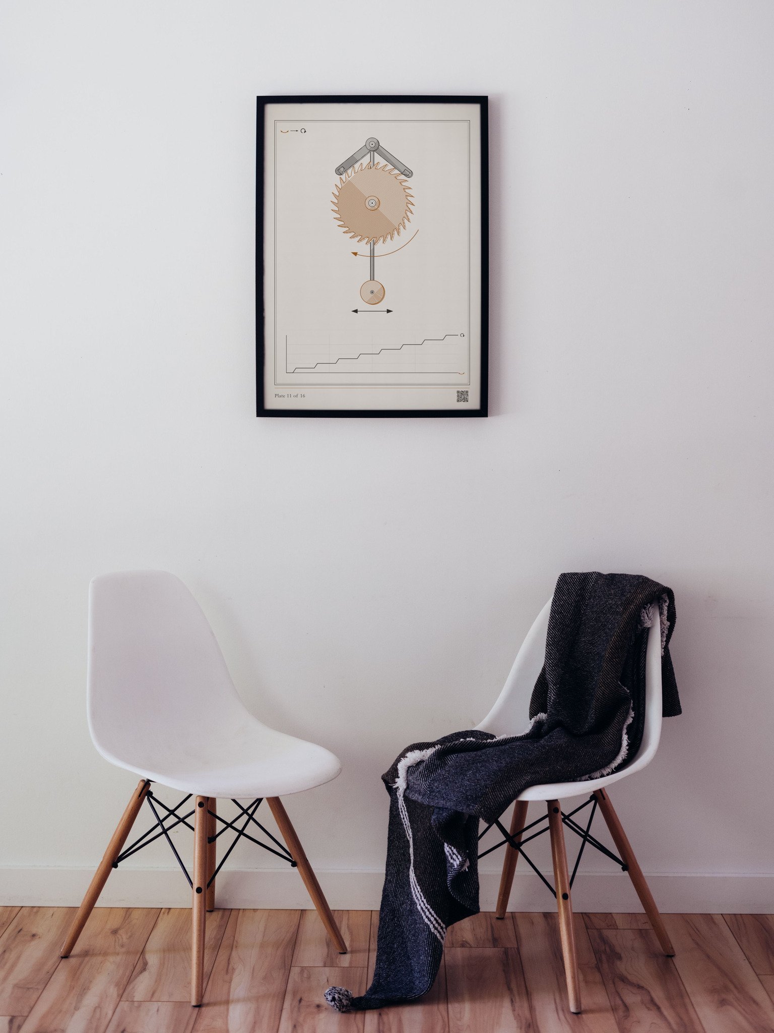 Escapement print, 12 x 16 in · MOTION 11 product image (2)