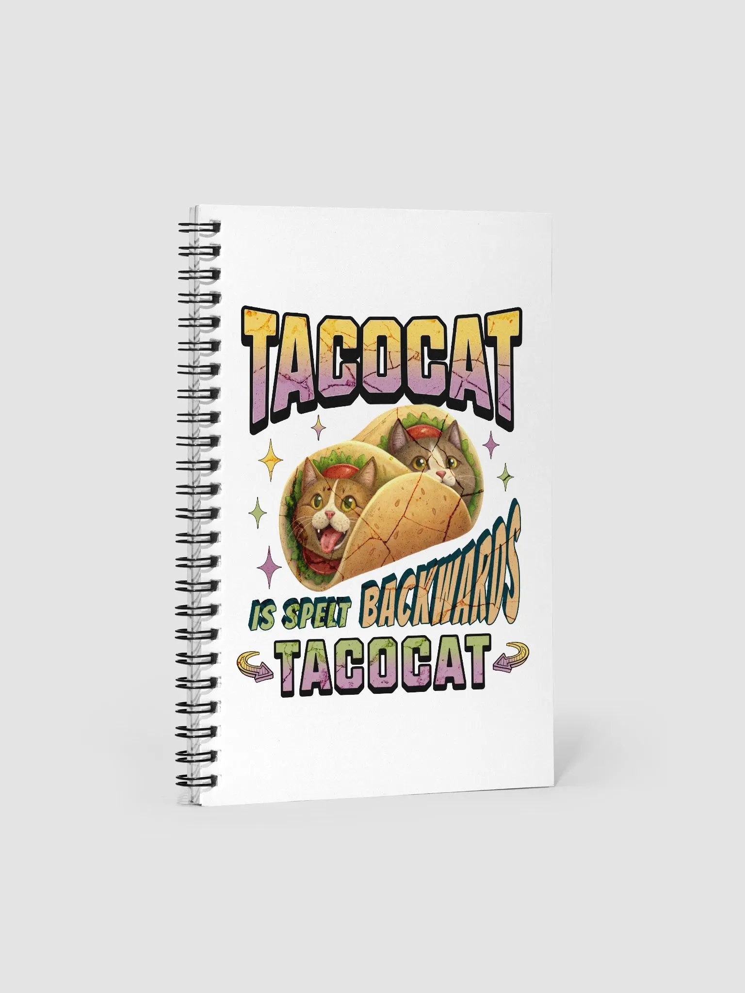 TACOCAT Spiral Notebook product image (1)