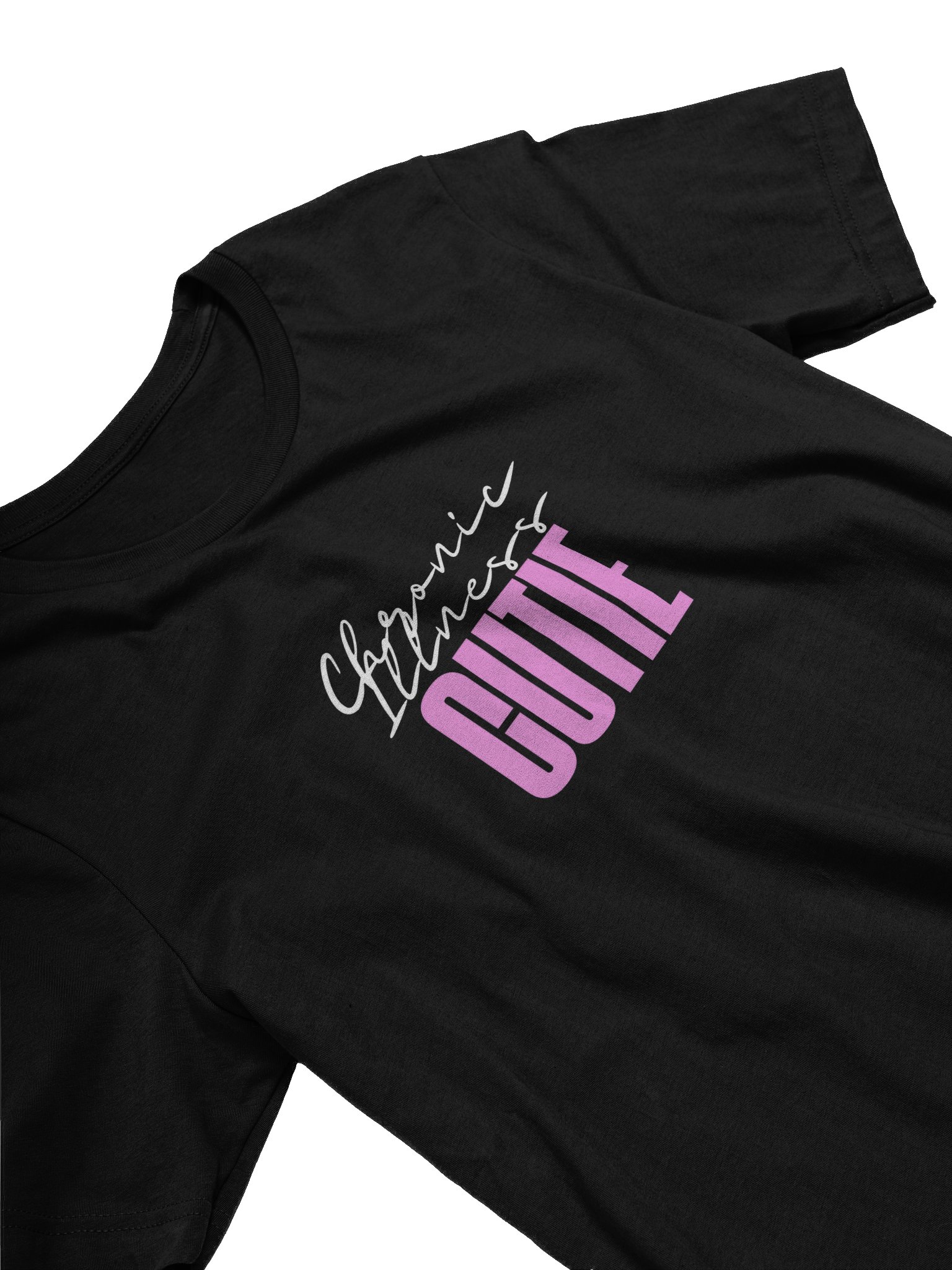 Chronic Illness Cutie tee (text only) product image (15)