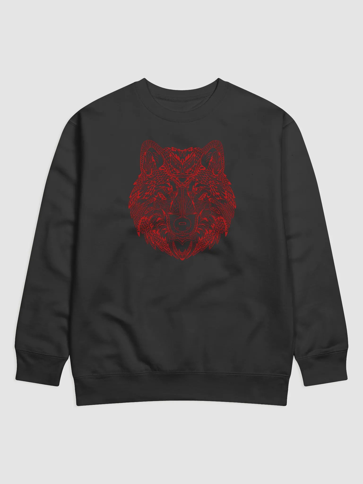 Tribal Wolf Premium Sweatshirt product image (2)