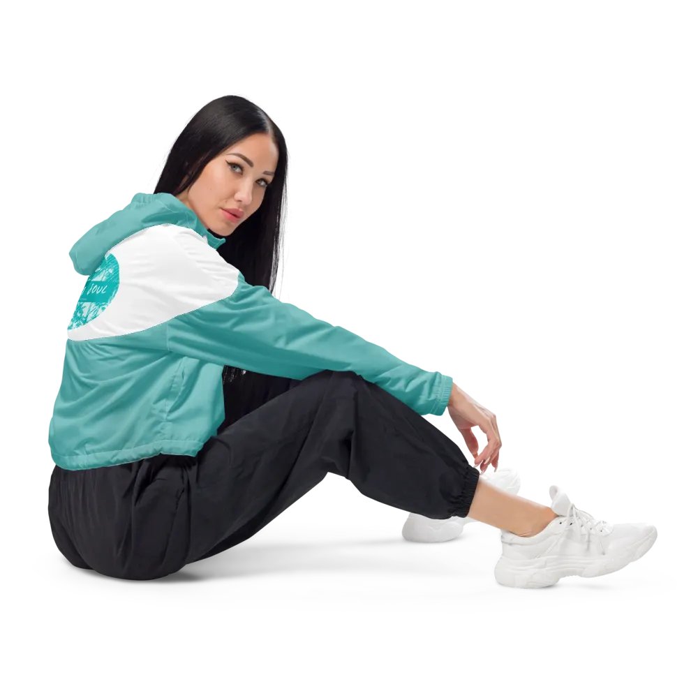 Salty Soul Cropped Windbreaker product image (5)