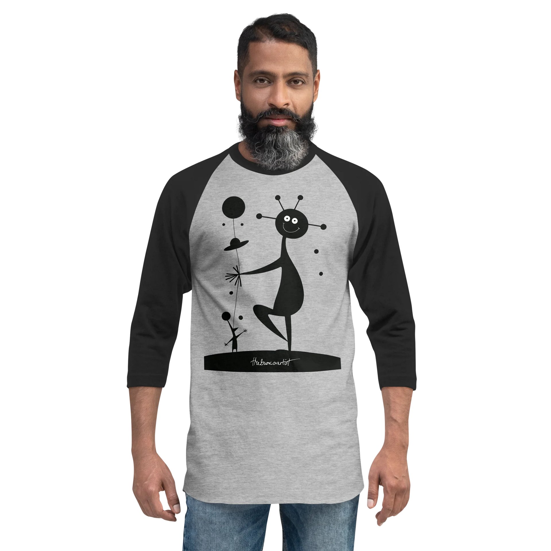 Tultex Fine Jersey Raglan Tee product image (2)