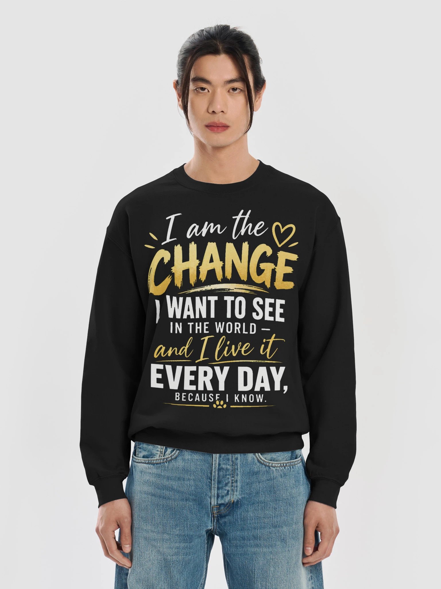 CHANGE – I AM THE CHANGE | Winter-Sweatshirt product image (10)