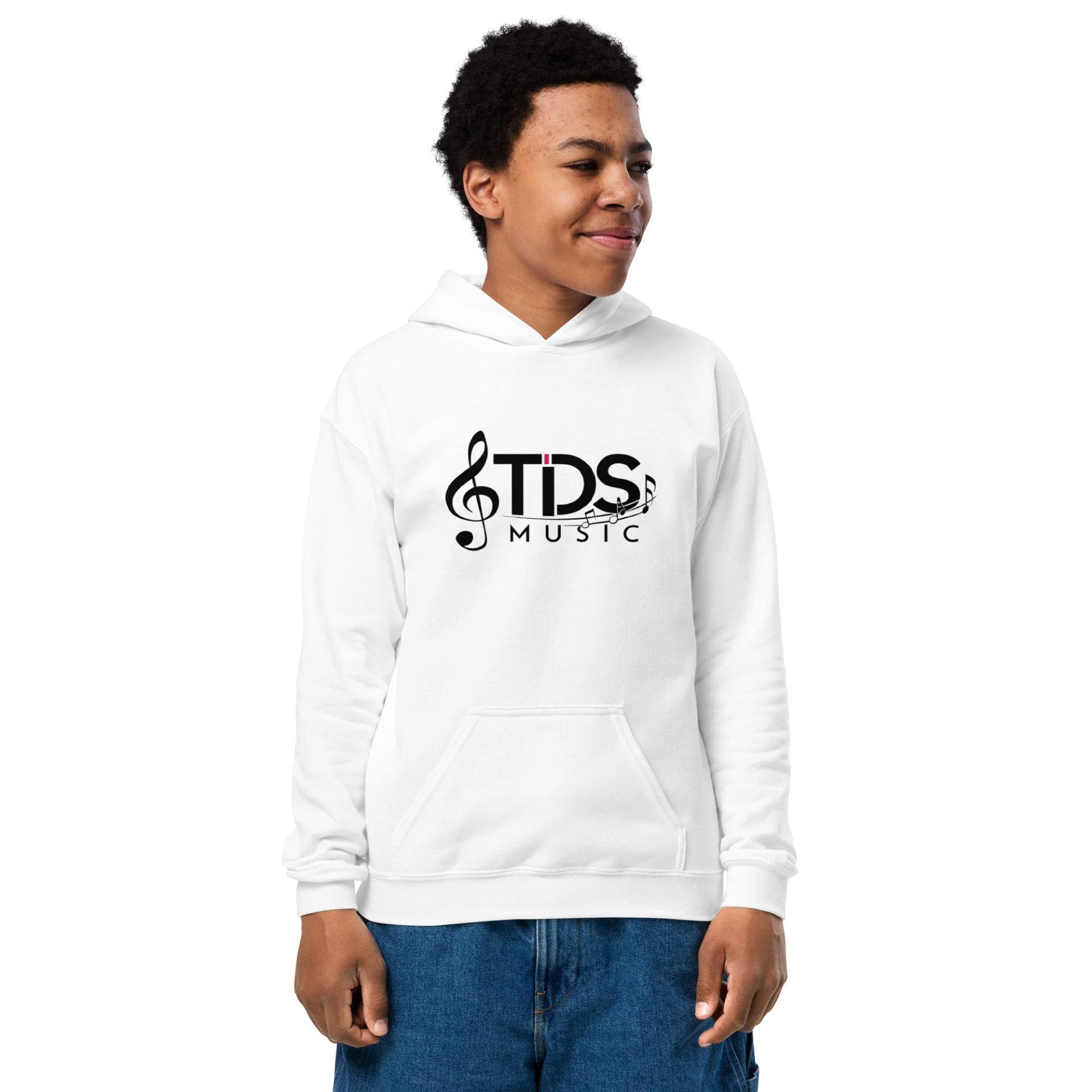 TDS Music Youth Heavy Blend Hoodie in Blue, White, Black (XS-XL) product image (36)