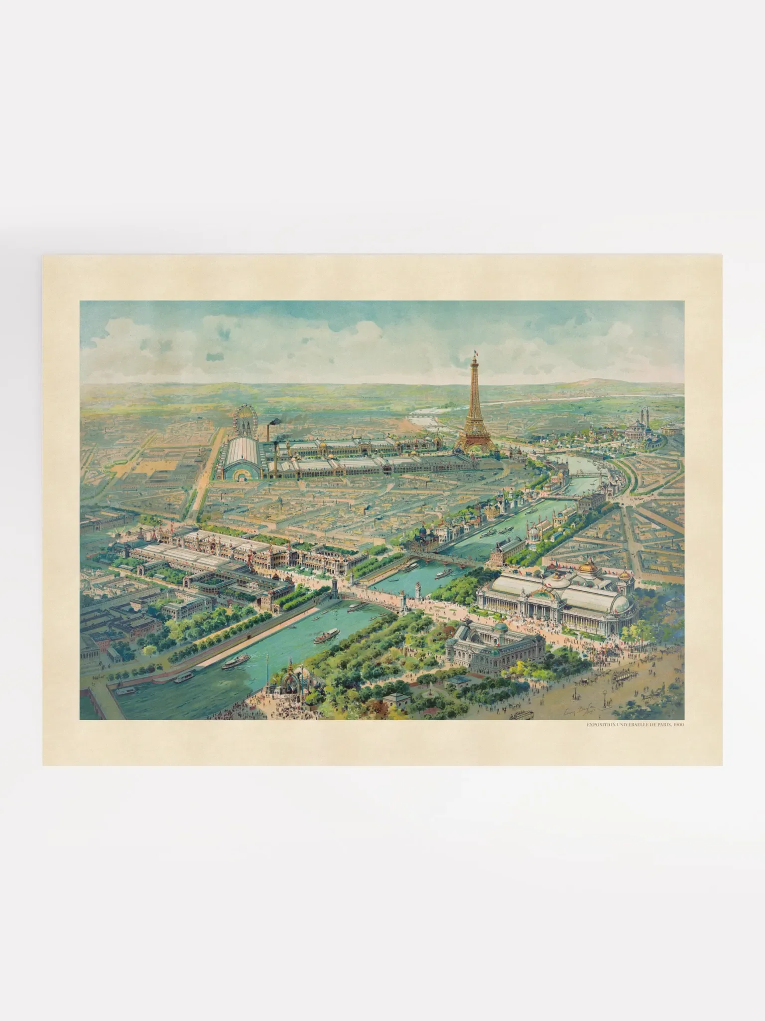 Paris 1900 (Unframed Poster Print) product image (1)