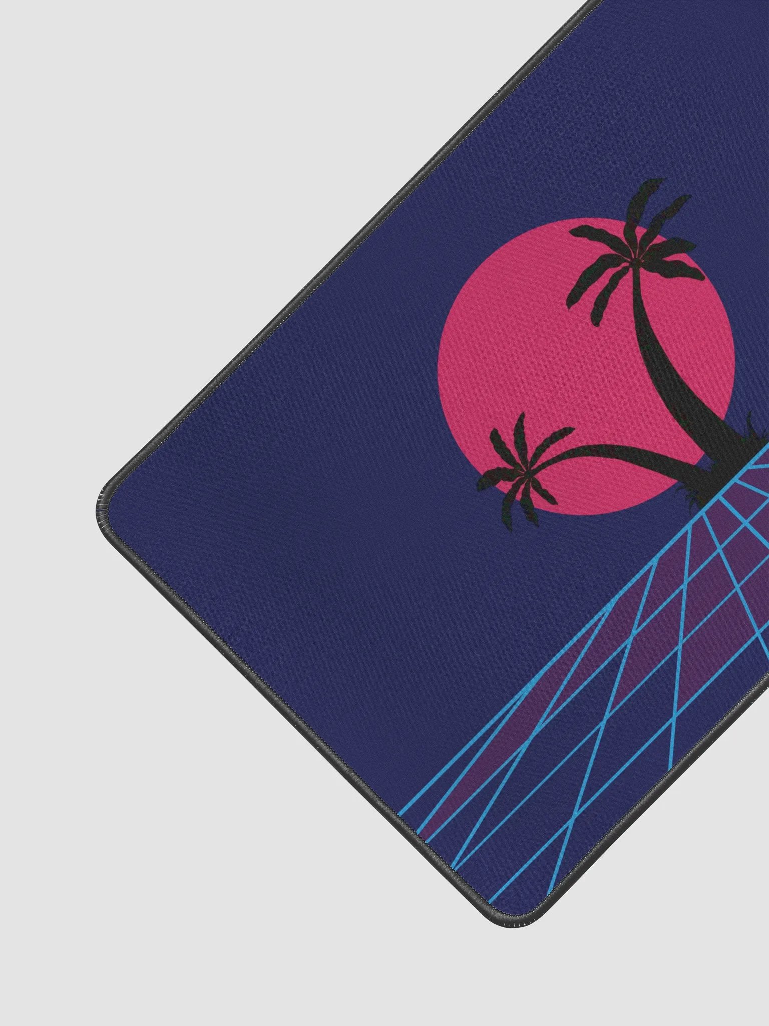 Retro Synthwave Desk Mat product image (2)