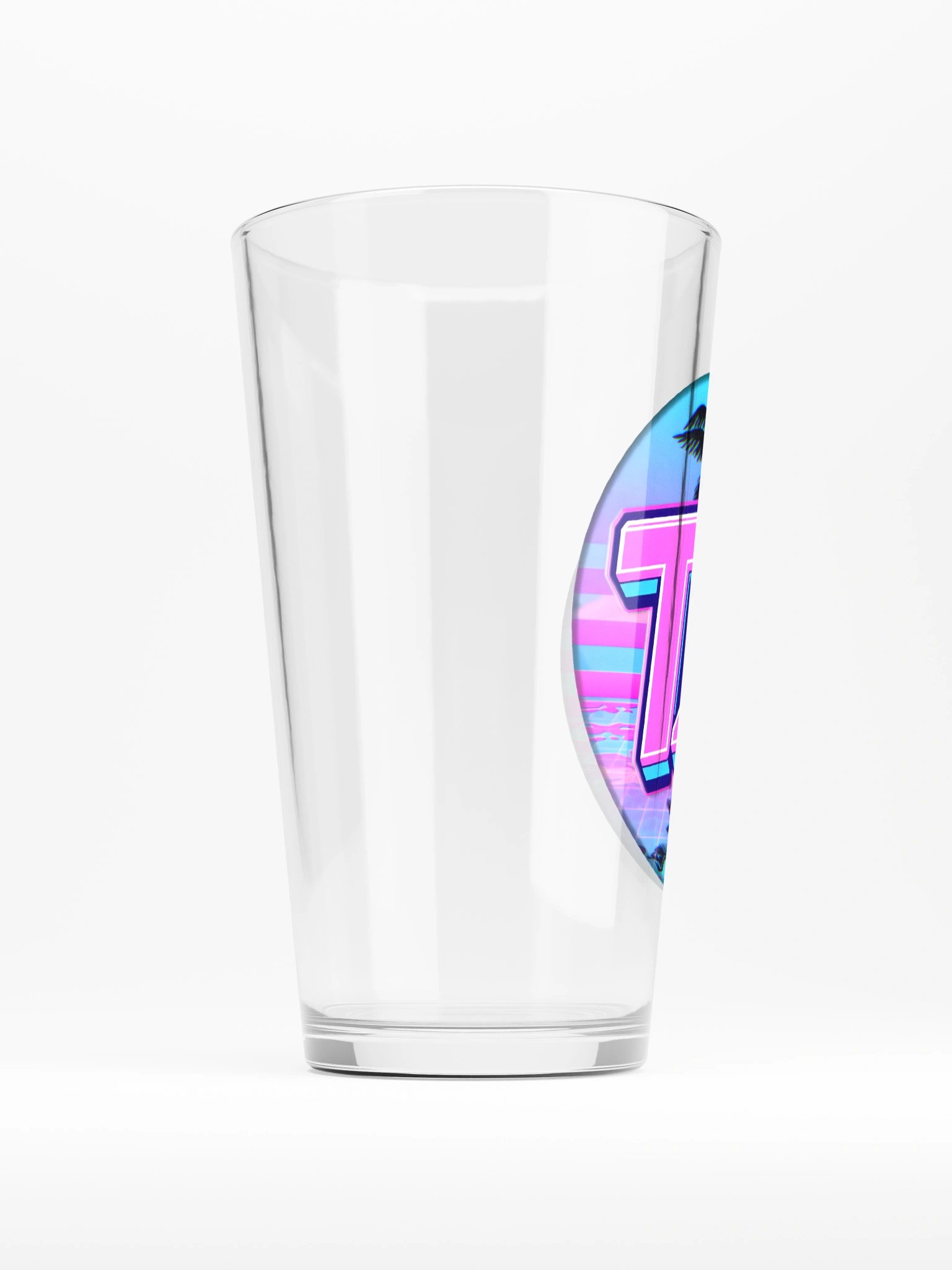 TrainerZeek Logo Pint Glass product image (2)