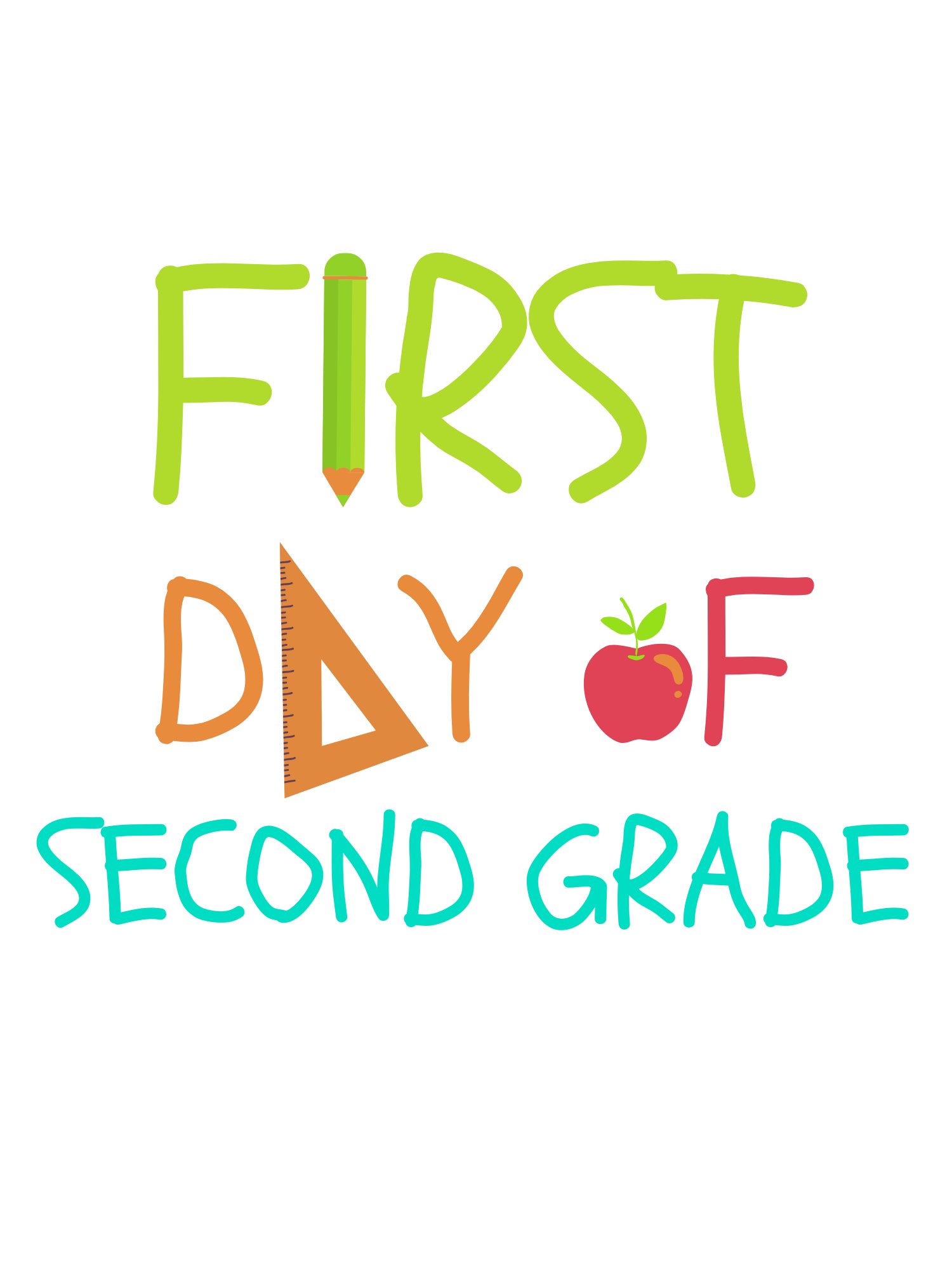 First Day of School Custom Kids Shirt (Pre-K to 5th Grade) product image (4)