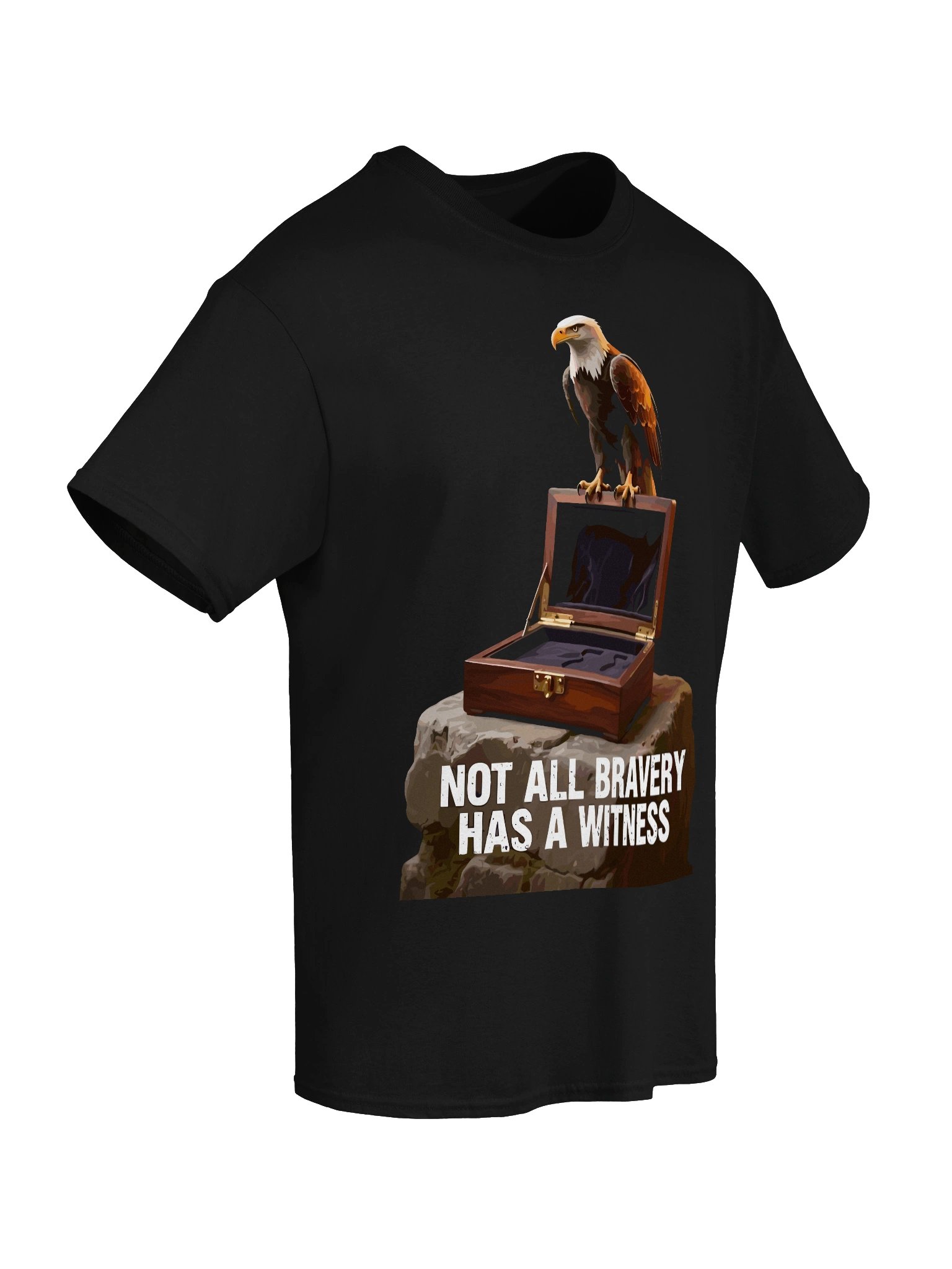 Not All Bravery Has a Witness Eagle Tee product image (6)