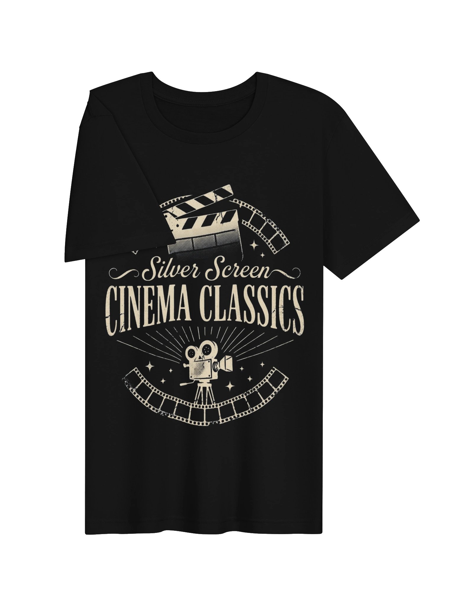 Vintage Cinema Classics T-Shirt – Silver Screen Movie Lover Tee product image (3)