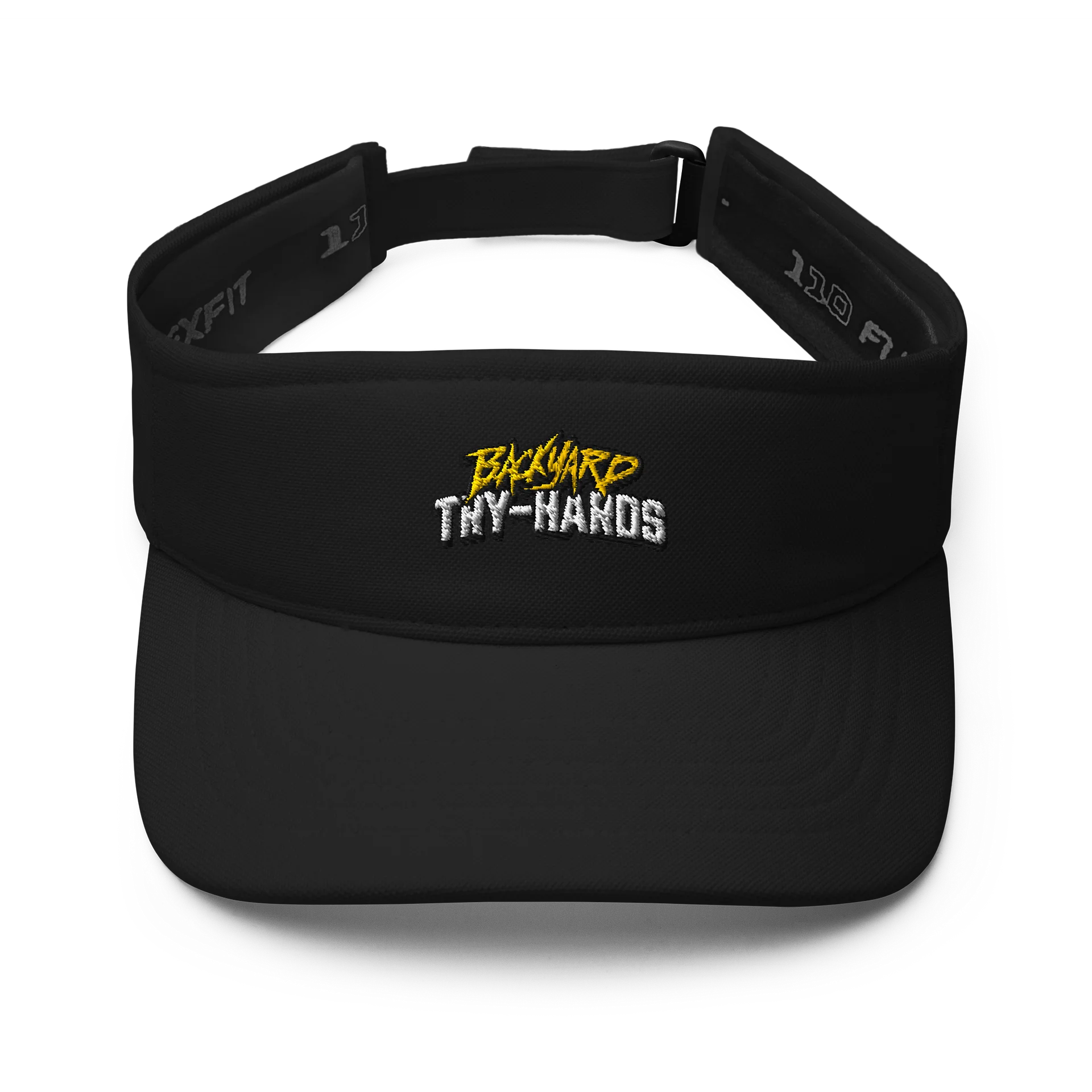 BACKYARD TRY-HARDS Logo Flexfit Visor product image (1)