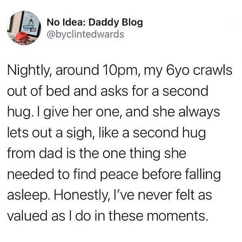Moments like these are the ones that remind you why being a parent is the best 🥰🥲

🖼️: byclintedwards / x
