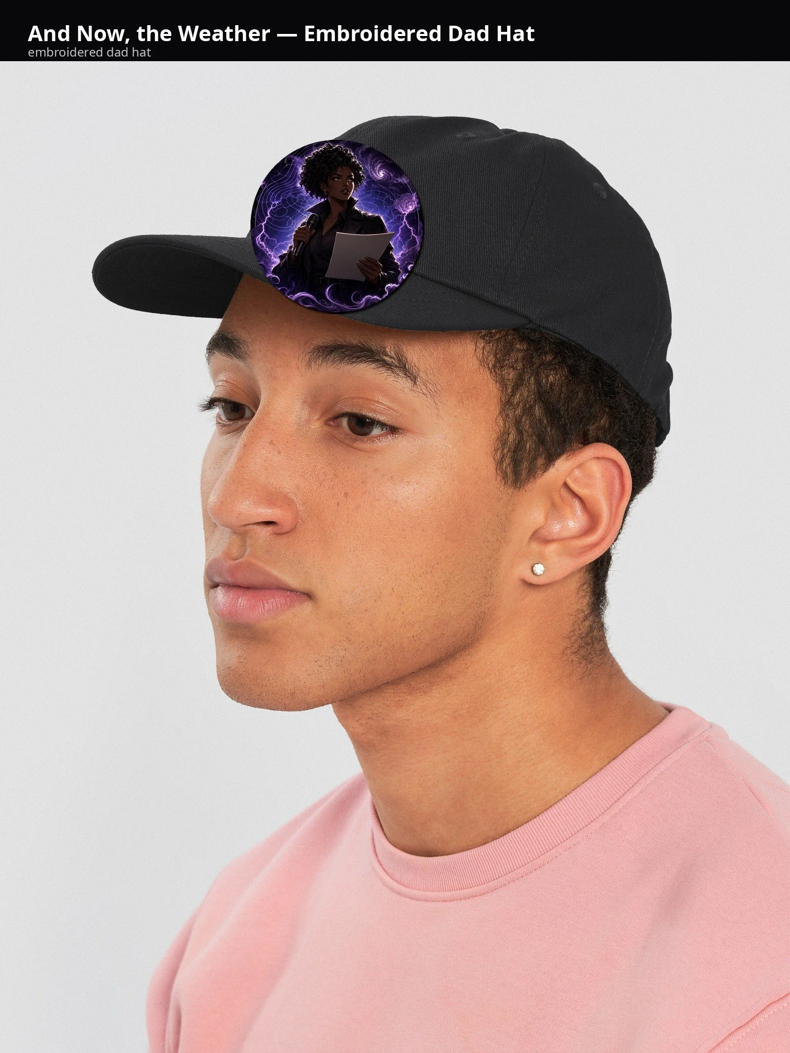 And Now, the Weather — Embroidered Dad Hat - L9AJQA