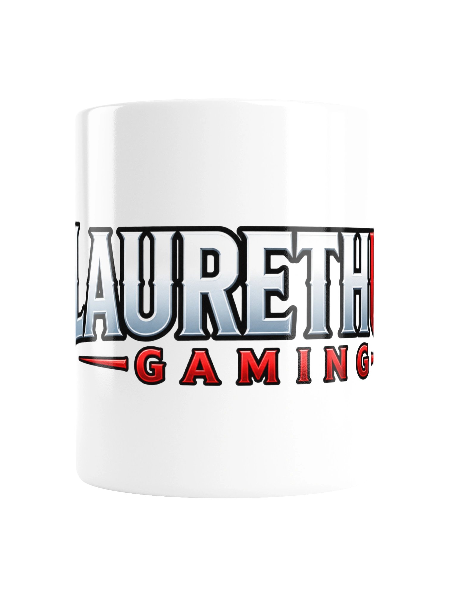 LaurethUK Gaming Logo Mug (WHITE) product image (4)