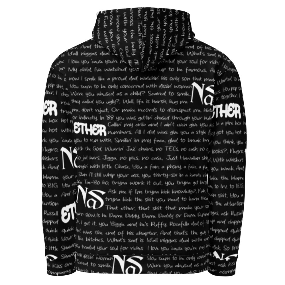 Ether - Nas - BLACK - Unisex Hoodie product image (3)