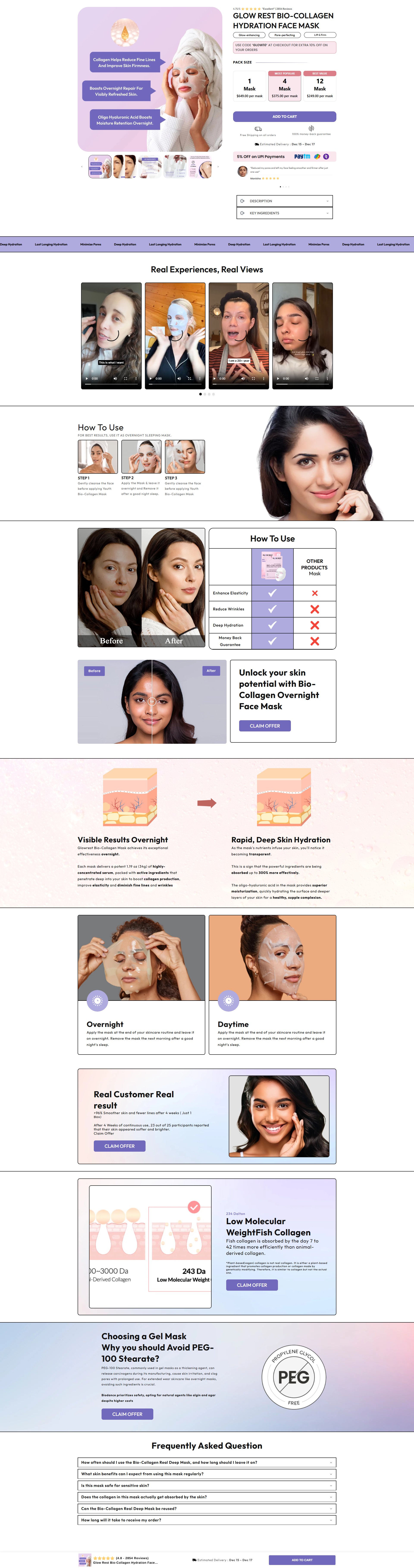 CRO Optimized Product Page Template For Skincare Brand | GemPages product image (2)
