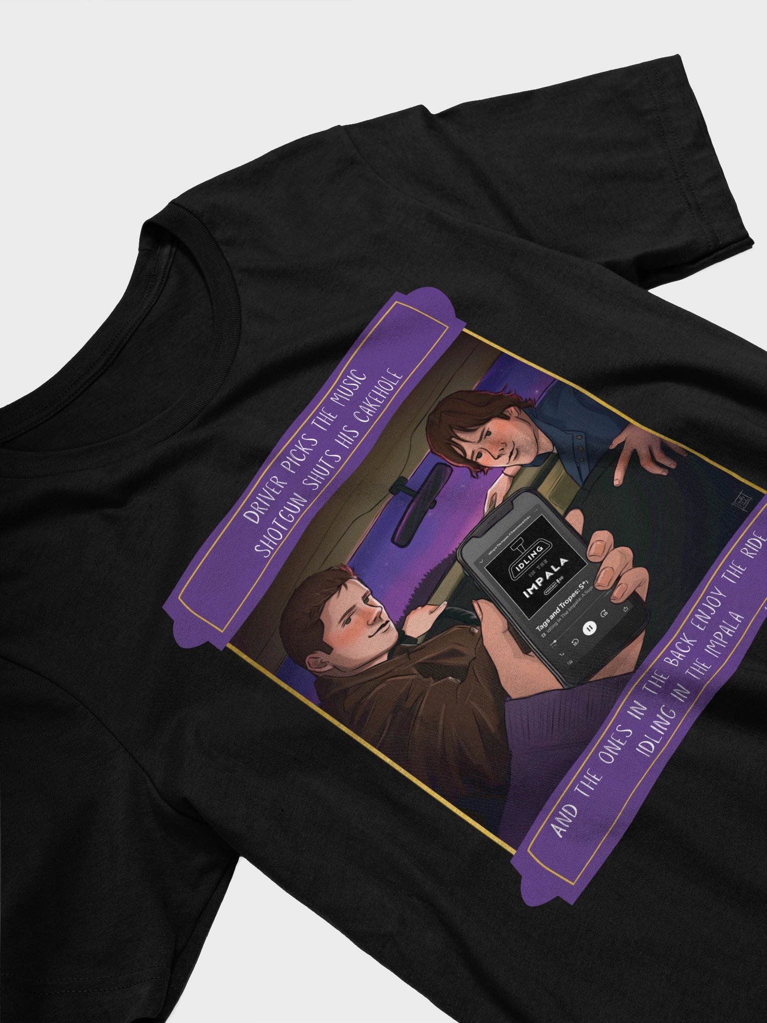 Backseat Tee - Tags & Tropes product image (3)
