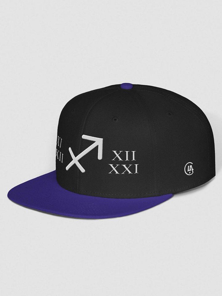 Sagittarius Zodiac Sign "Aim" : Journey of Wisdom Snapback Cap product image (2)
