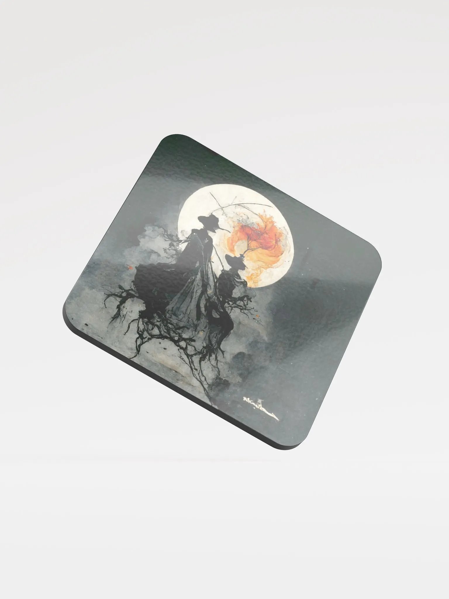 Mystical Moonlight Cork Coaster product image (1)