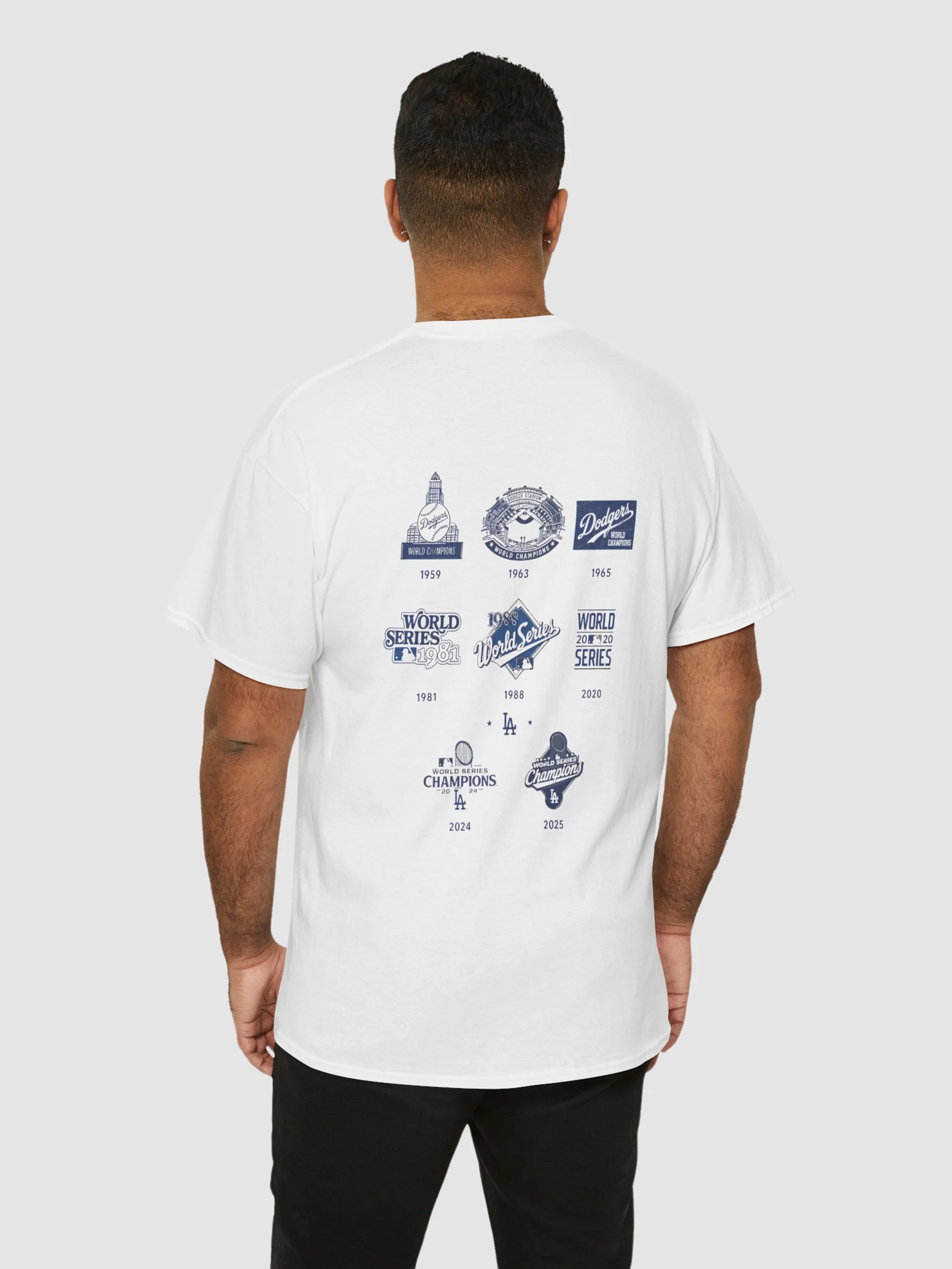 Dodgers World Series Championship Years Shirt product image (1)