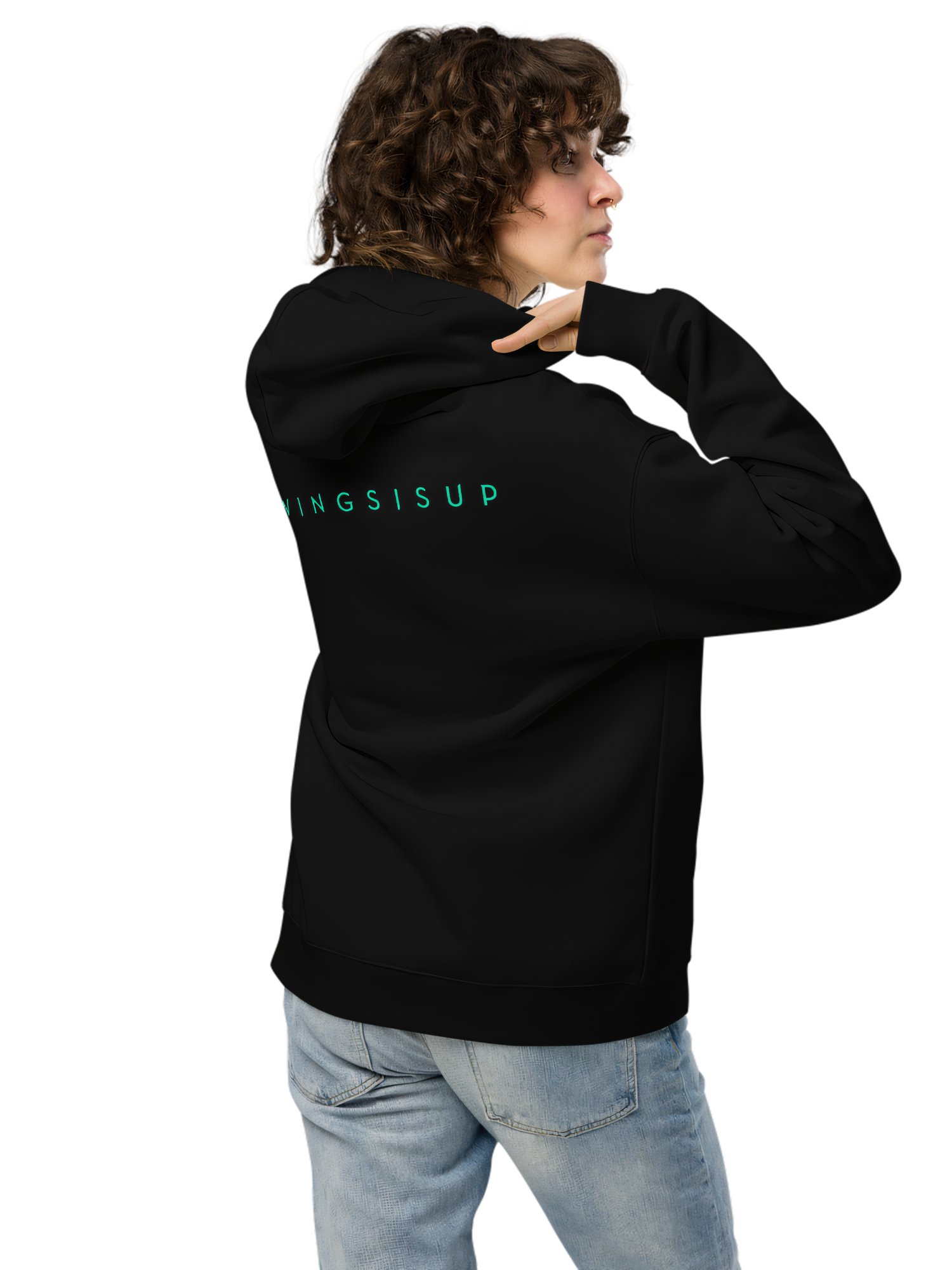 Ellesmere x WingsIsUp Unisex Hoodie product image (3)