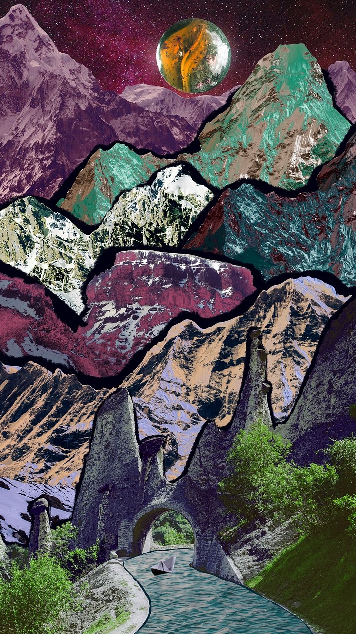 Marble Mountains Boat Cruise Wallpaper product image (1)