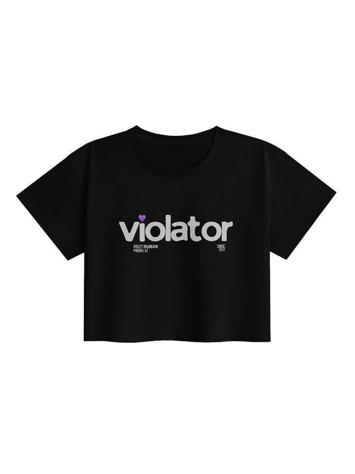 Violator Crop Tee 💜 product image (1)