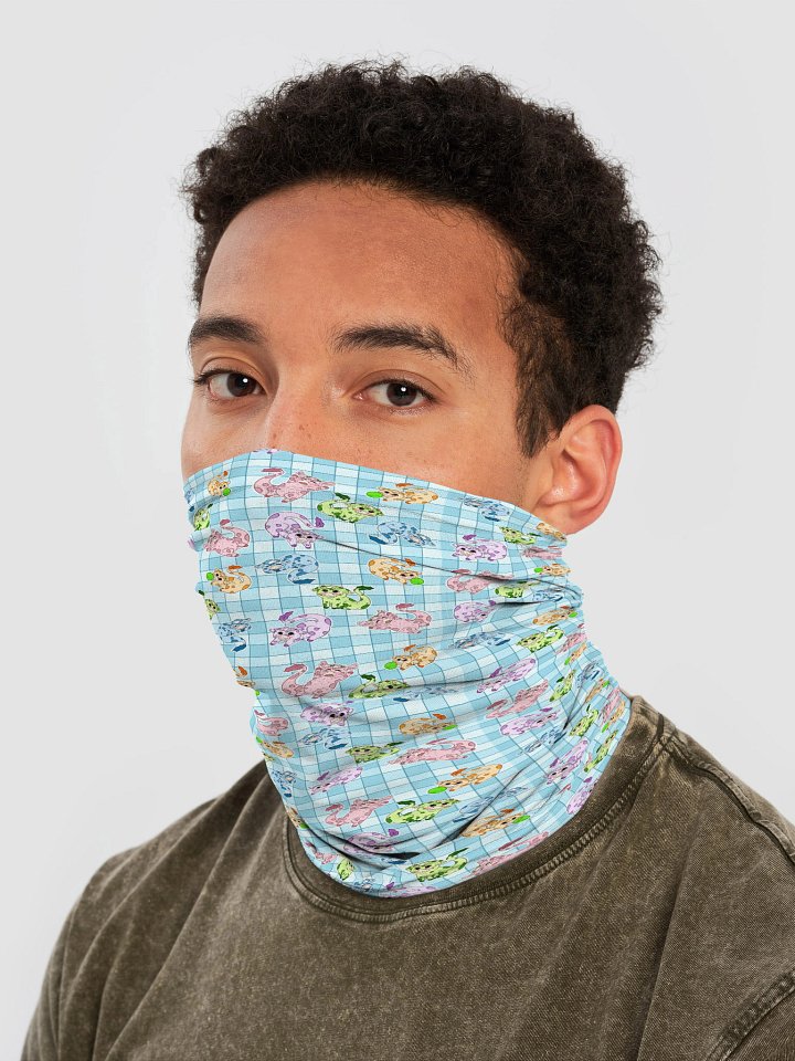 Blue "Buds Everywhere!" Gaiter product image (2)