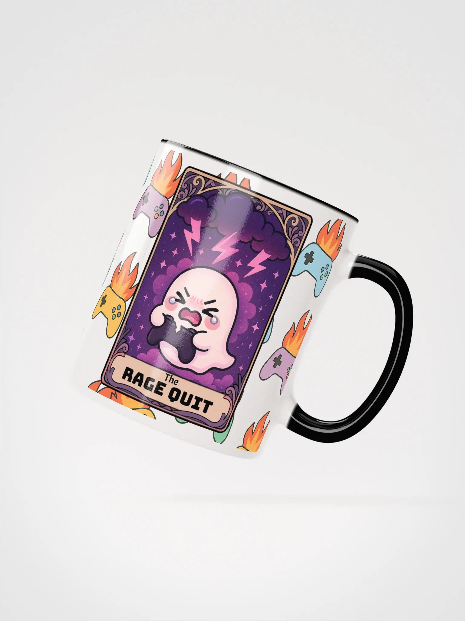 Rage Quit Ghost Tarot Mug product image (28)