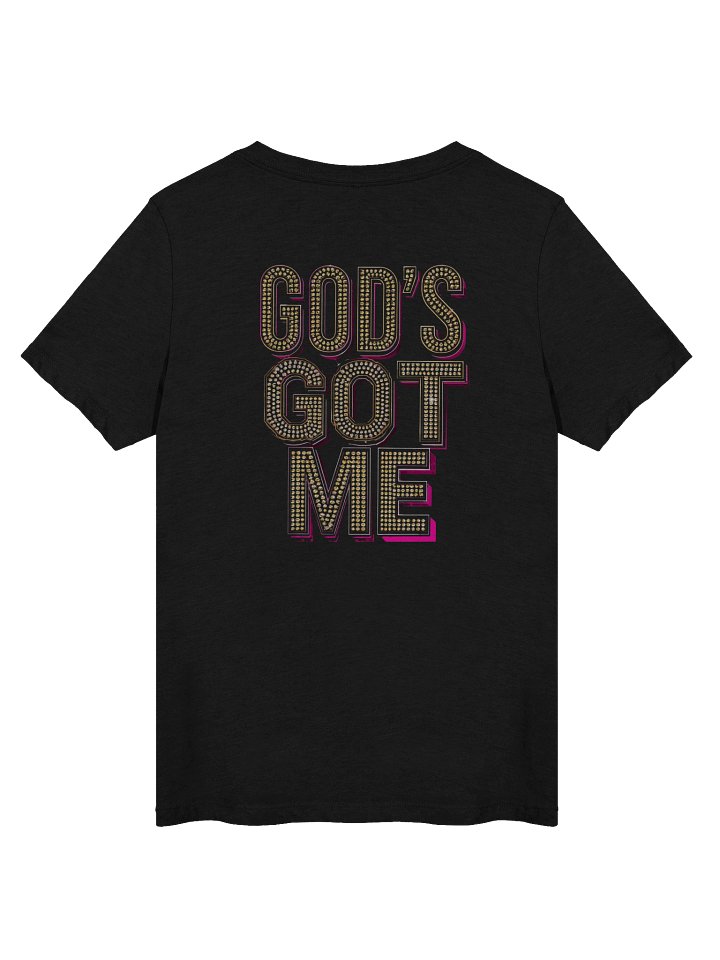 God's Got Me - Elegant V-Neck Tee product image (2)