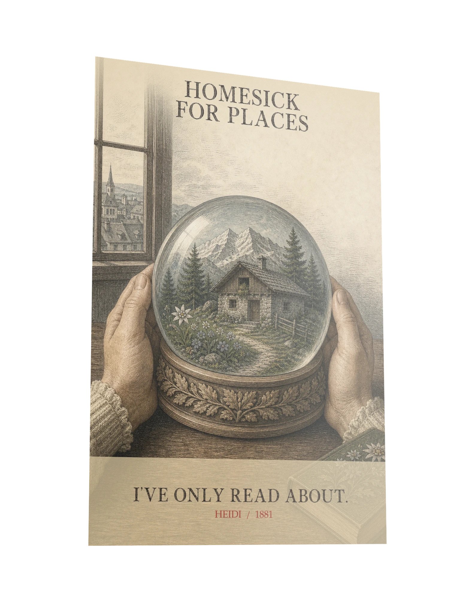 Homesick For Places Ve Only Read About -- Heidi Art Print product image (10)