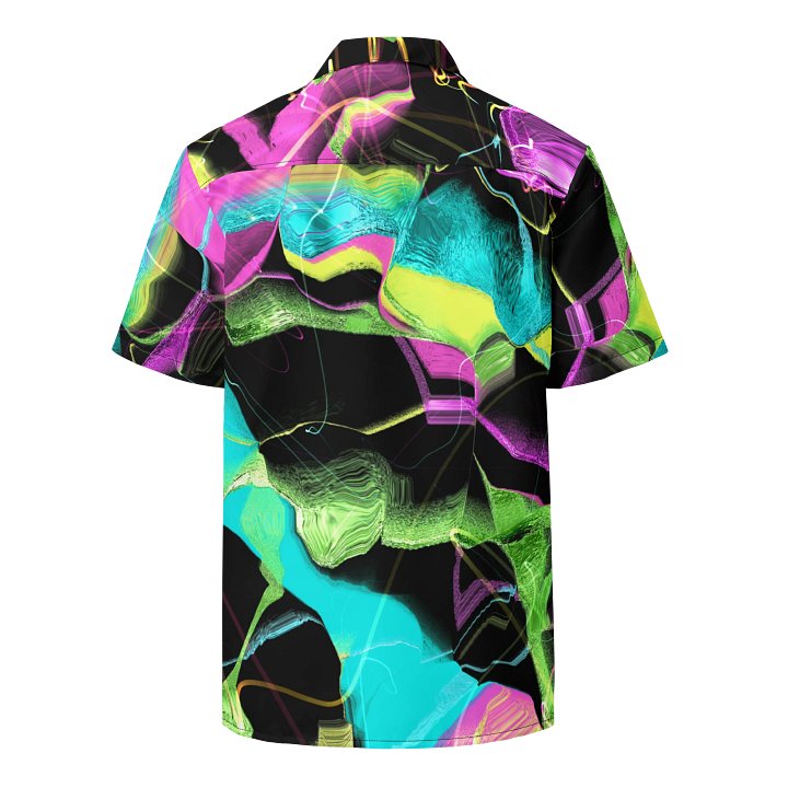Neon Vibes Hawaiian Shirt product image (2)