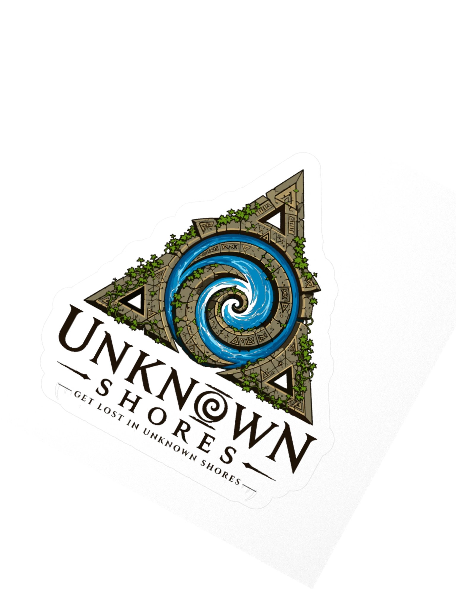 Unknown Shores Logo Sticker product image (4)