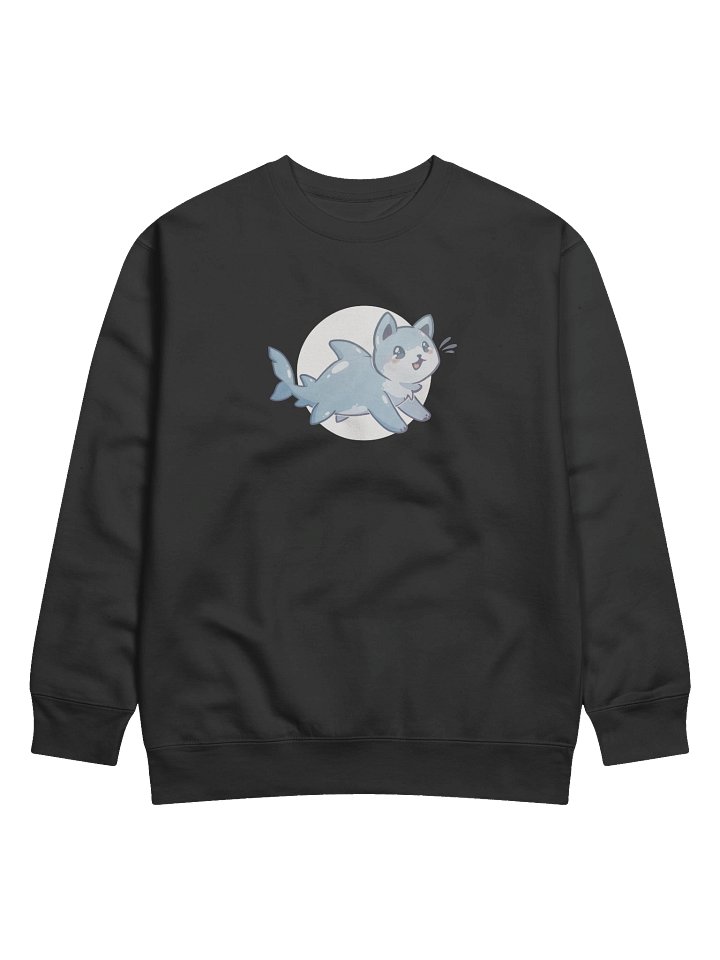 CATSHARK - White shark - Premium Sweatshirt product image (2)