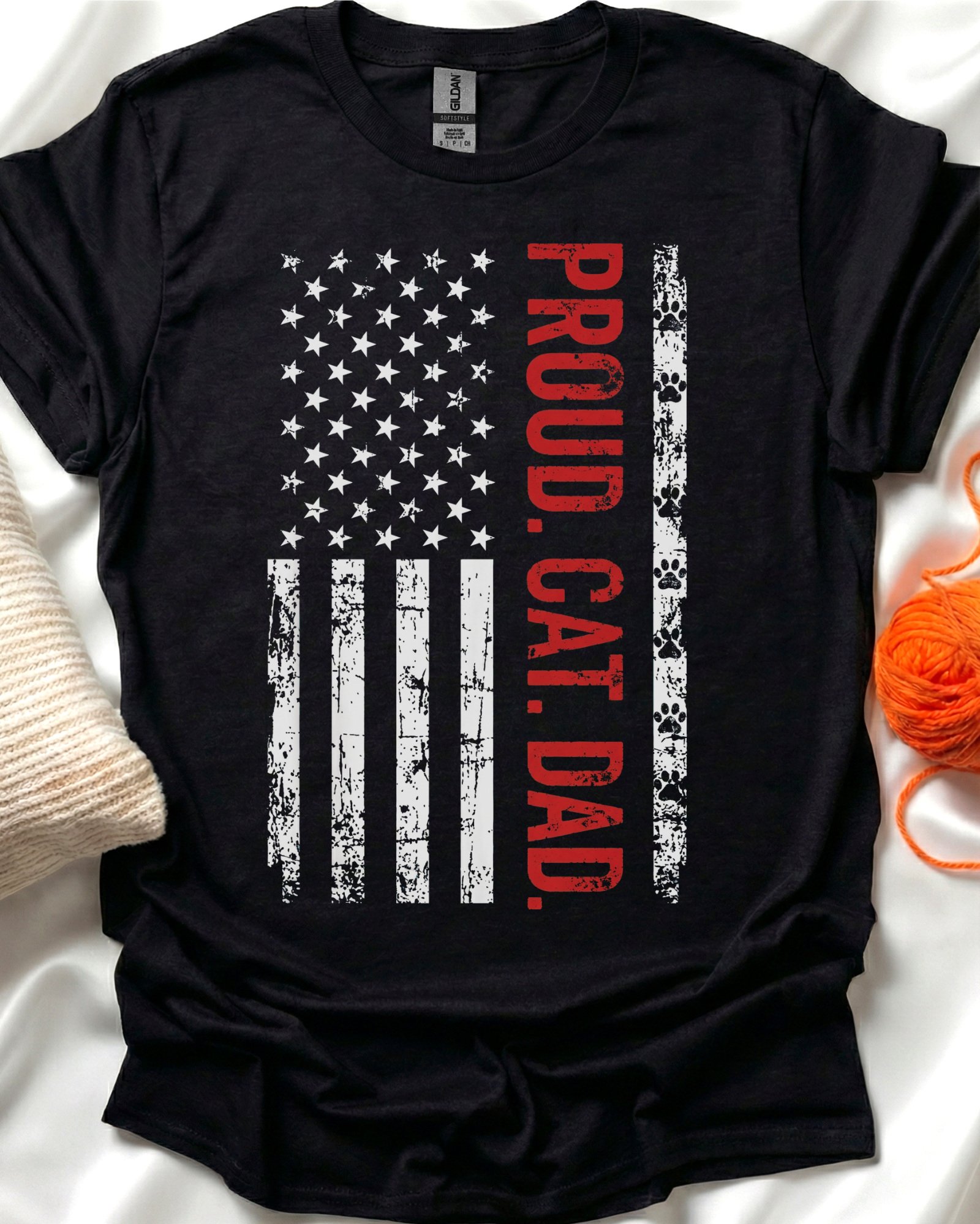 Proud Cat Dad T-Shirt product image (1)
