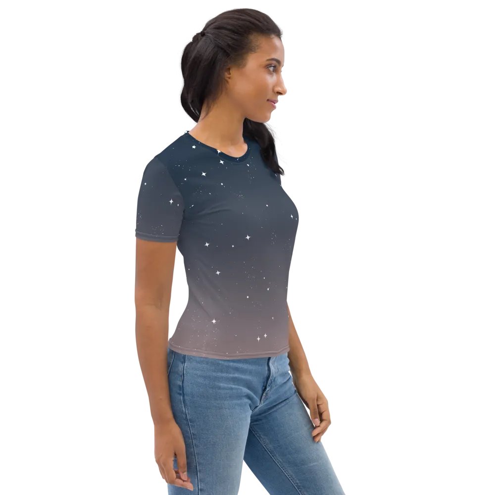 Starry Sky Dusk Women's T-Shirt product image (12)