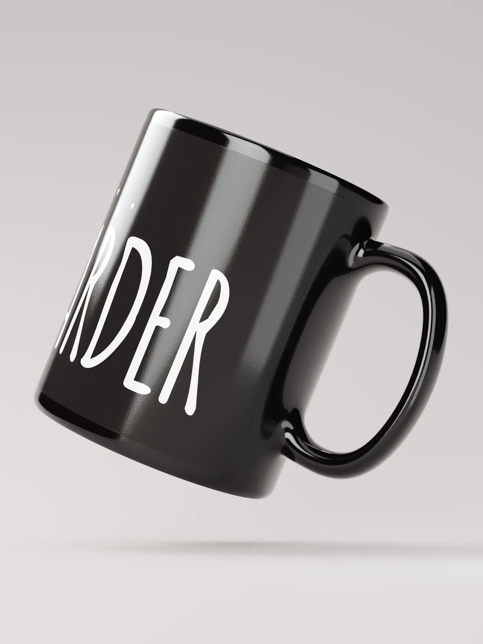 Stream Smarter Not Harder Mug Black product image (7)