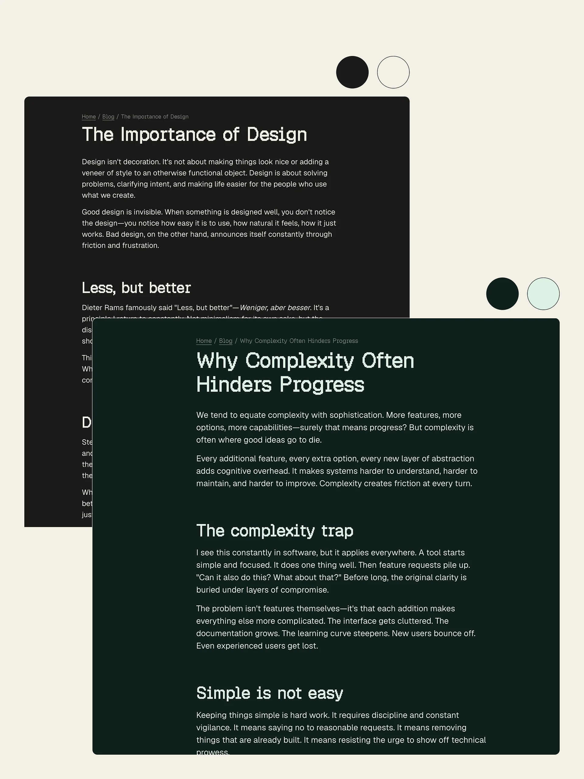 Index - A simple project listing and blog theme for Kirby product image (2)