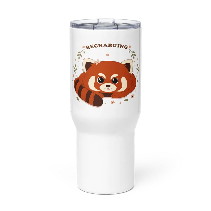 Recharging Red Panda Travel Mug product image (1)