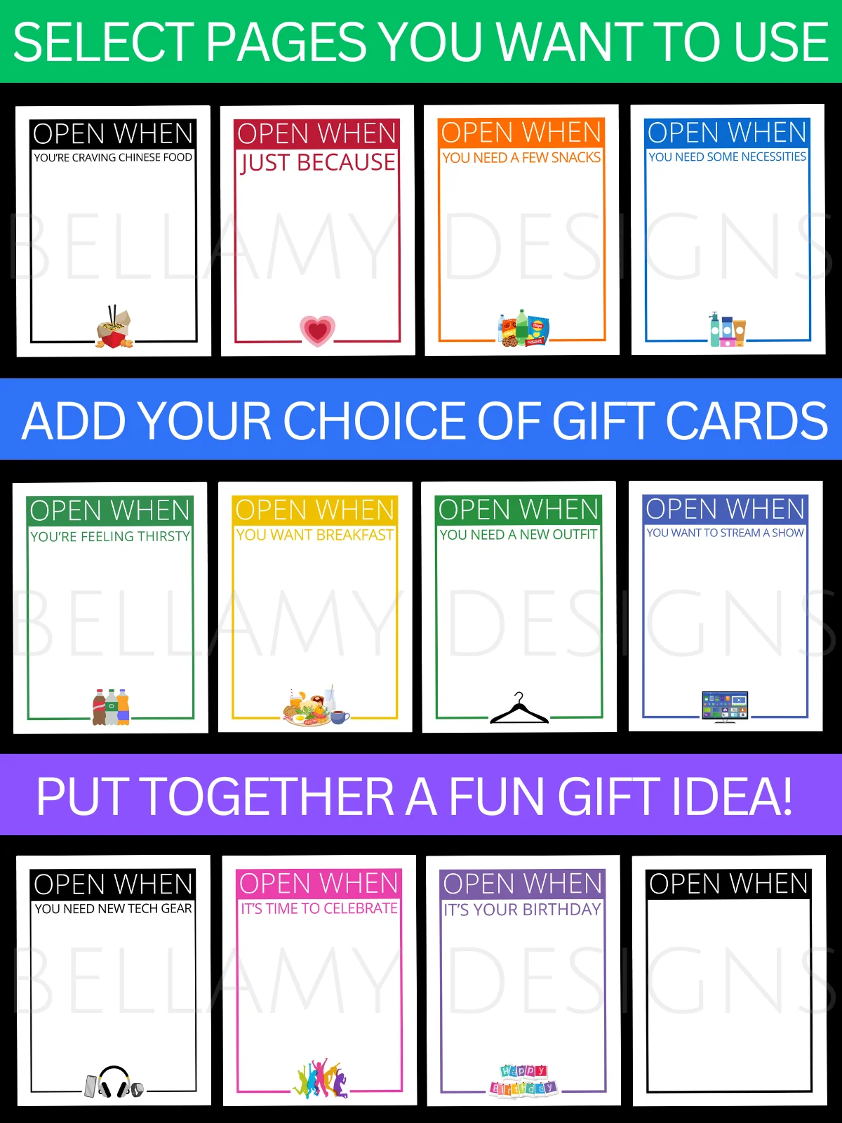 Birthday Gift Card Book product image (6)