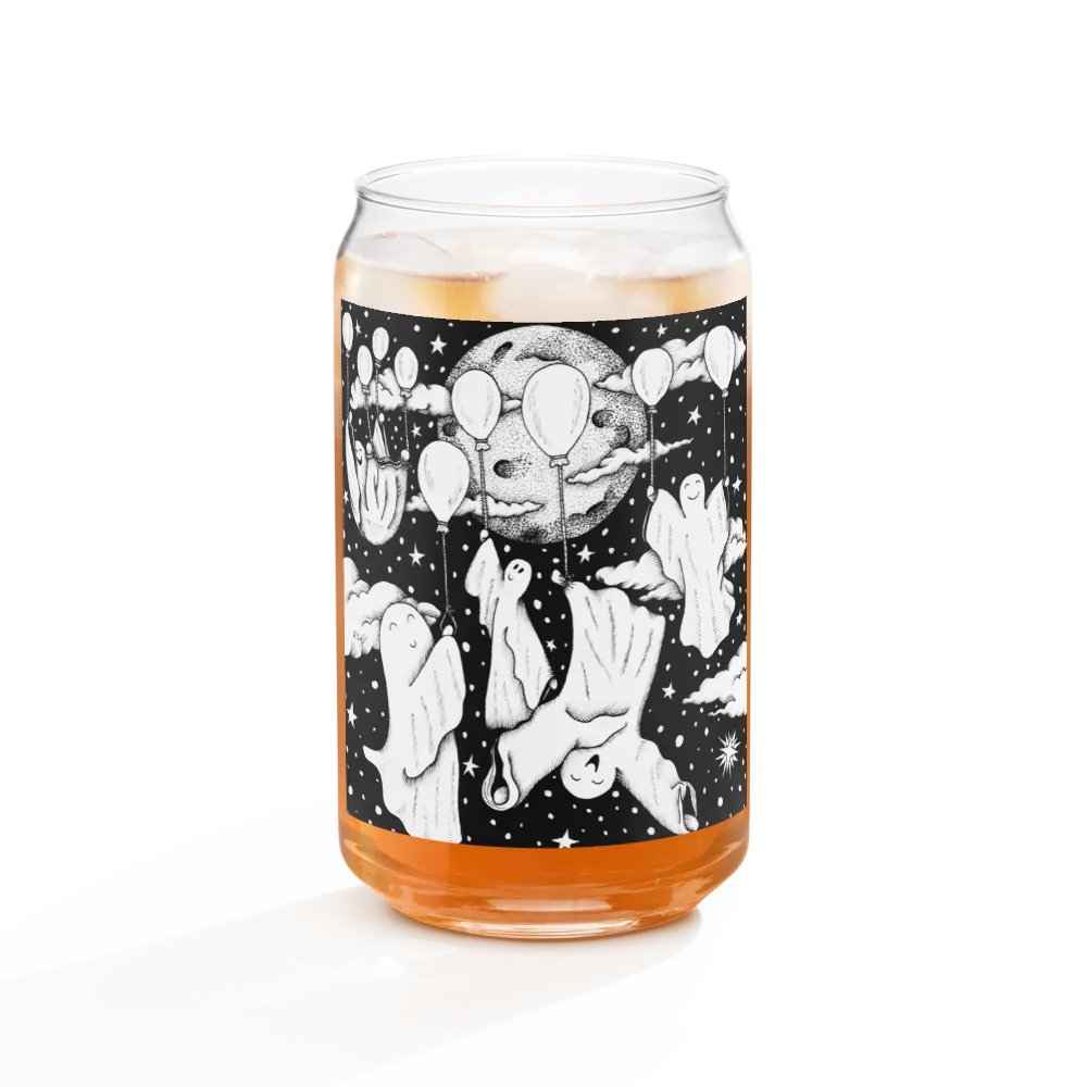 Floaty Ghosty can-shaped glass product image (11)