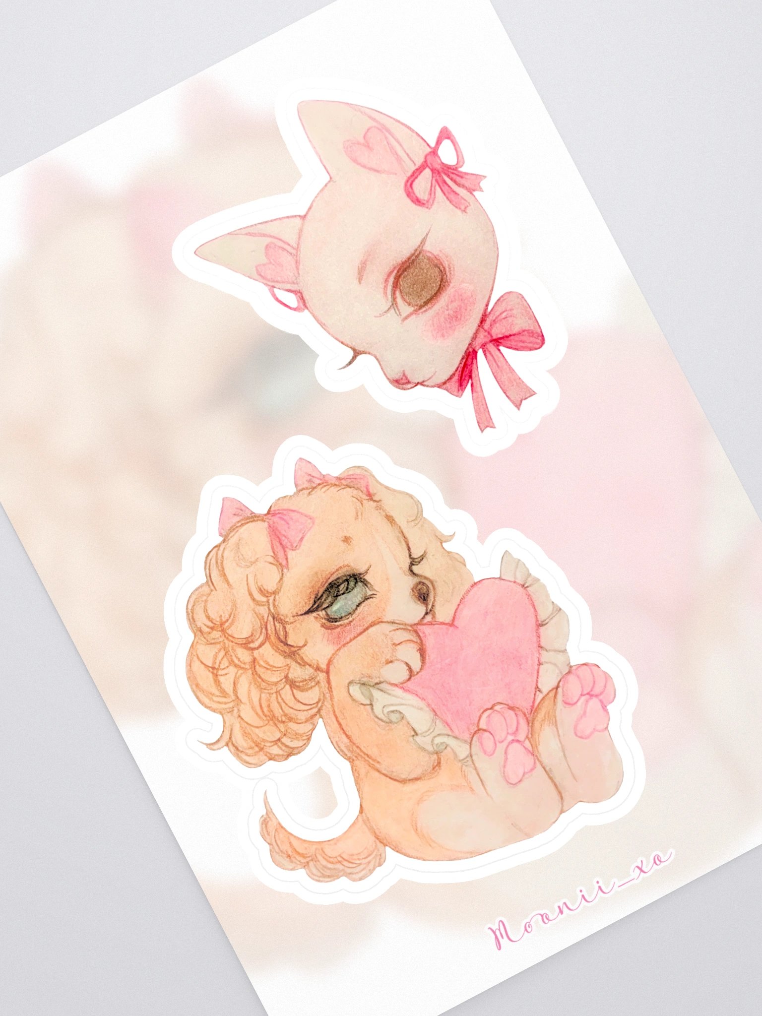 ♡ Soft Hearts ♡ Stickers product image (1)