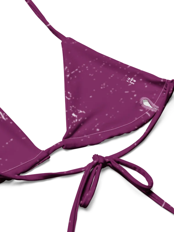 His House String Bikini Set - "Mauvelous" product image (11)
